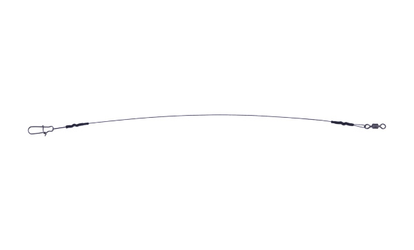 YM-3807-两头焊接轴承转环+弧形别针白色